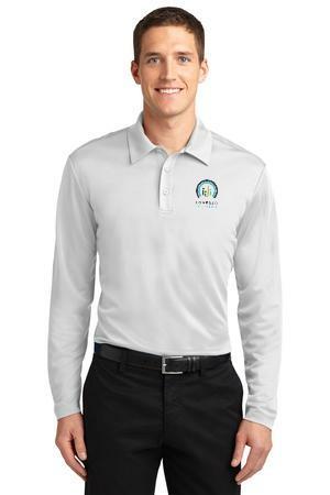 Port Authority Silk Touch™ Long Sleeve Polo with Pocket